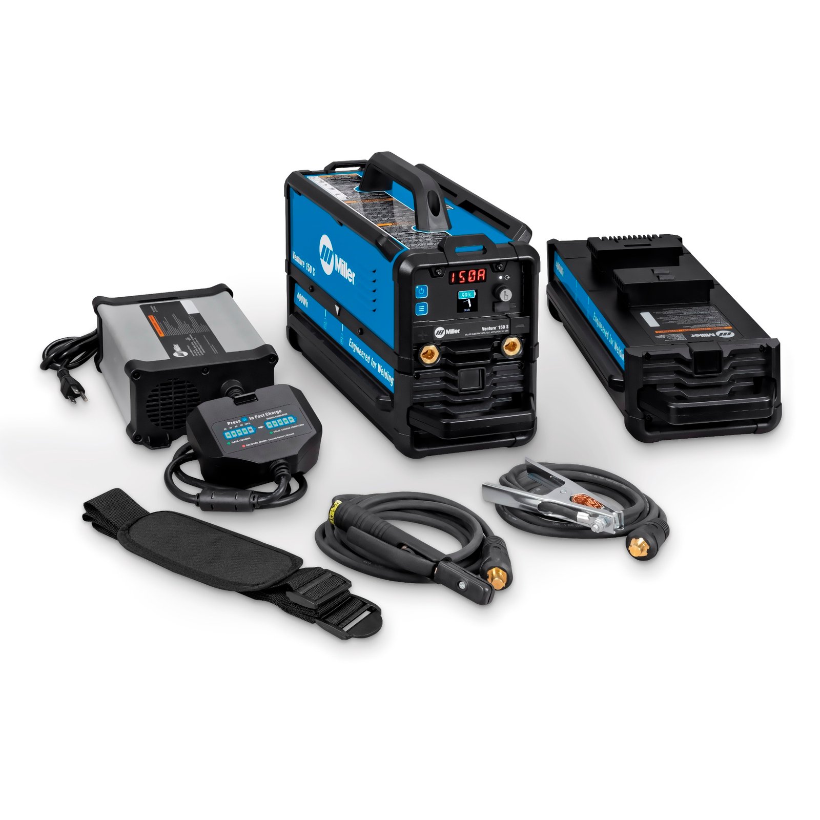 Miller Venture™150 S Battery Powered Welder with 400Wh Battery and Charger #951000202_68db6d9bd1e1d.jpeg Miller Venture™150 S Battery Powered Welder with 400Wh Battery and Charger #951000202 - Image 1