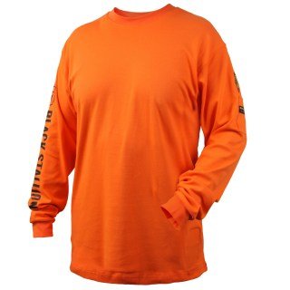 Revco Black Stallion 7 Oz Flame-Resistant Cotton Long Sleeve T-Shirt (Orange) – NFPA 2112, NFPA 70E #TF2510-OR_68bbdecb0908f.jpeg Revco Black Stallion 7 Oz Flame-Resistant Cotton Long Sleeve T-Shirt (Orange) - NFPA 2112, NFPA 70E #TF2510-OR - Image 1