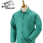 Revco Black Stallion 9 Oz Green Flame Resistant Cotton 36 Inch Coat #F9-36C