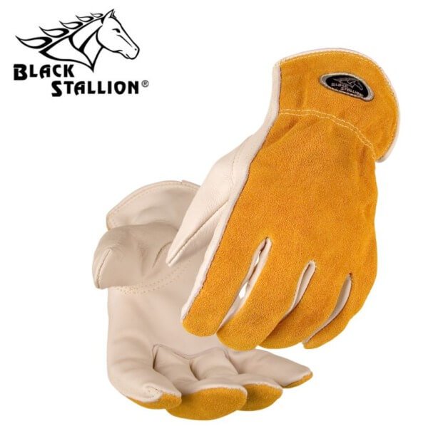 Revco Black Stallion Grain/Split Cowhide – Kevlar® Sewn Driver’s Style Gloves #97K_68bbdd7907b8d.jpeg Revco Black Stallion Grain/Split Cowhide - Kevlar® Sewn Driver's Style Gloves #97K - Image 1
