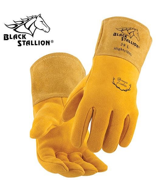 Revco Black Stallion MightyMIG® Deerskin Premium MIG Welding Gloves #39_68bbddab8763d.jpeg Revco Black Stallion MightyMIG® Deerskin Premium MIG Welding Gloves #39 - Image 1