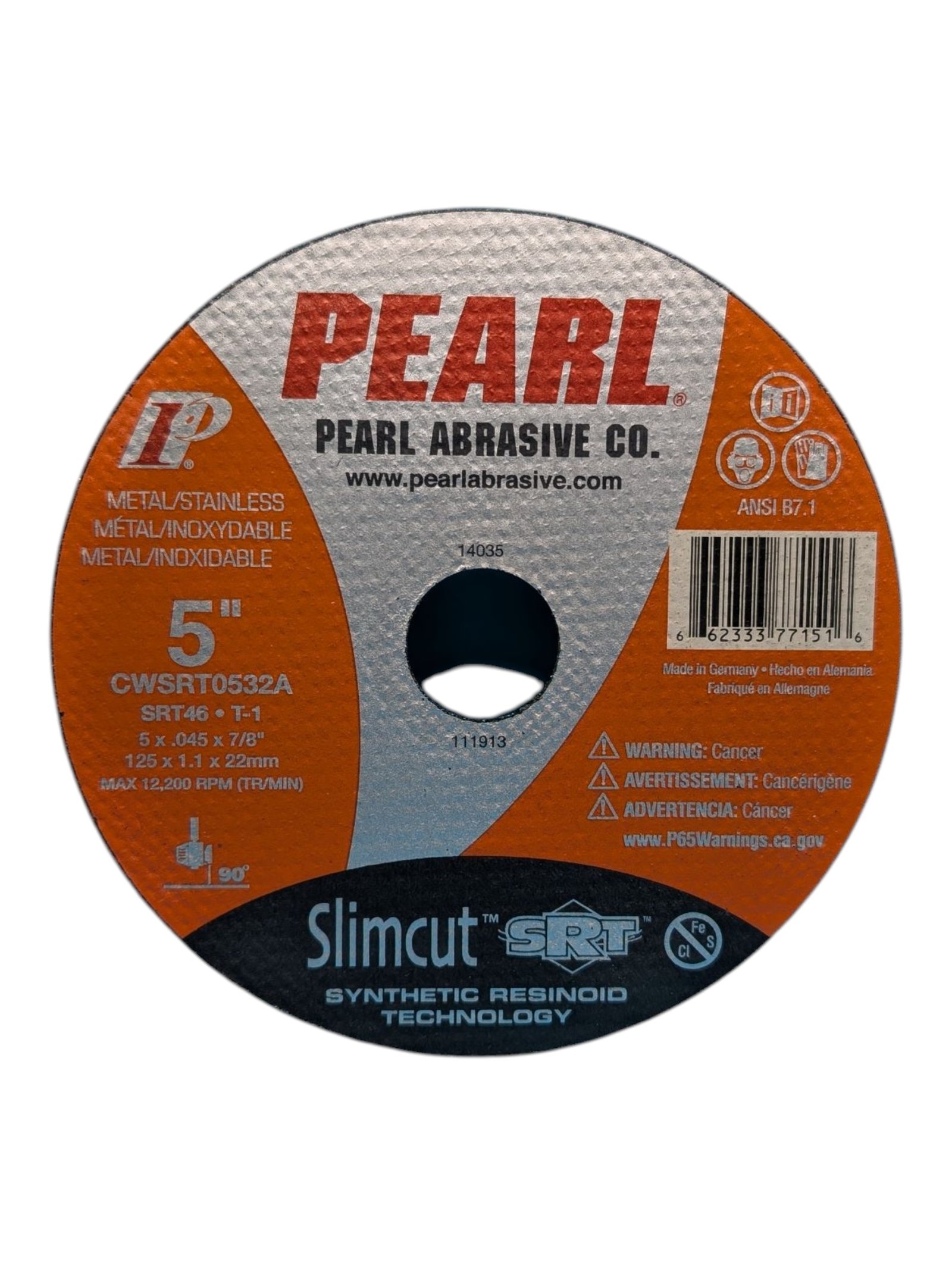 Photoroom-20251015_174035_16 SRT™ SlimCut™ 5 x .045 x 7/8 A46 T-1 CWSRT0532A - Image 1