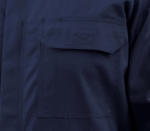 Black Stallion AR/FR Cotton Coverall with Reflective FR Tape, Navy CF2118-NV - Image 7