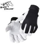 Black Stallion FlexHand™ Grain Goatskin Mechanic's Gloves #GX3020-BW
