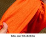 Black Stallion FR Cotton Knit Long-Sleeve T-Shirt Safety Orange #TF2510OR - Image 8