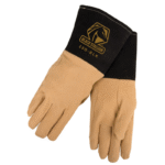 Black Stallion Premium Deerskin TIG Glove 25D-BLK - Image 2