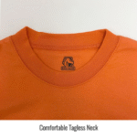 Revco Black Stallion 7 oz Flame-Resistant Cotton Long Sleeve T-Shirt w/ Silver Reflective Tape - NFPA 2112, NFPA 70E (Orange) #TF2511-OR - Image 8