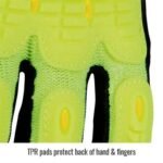 Revco Black Stallion AccuFlex™ A5 Cut & Impact Resistant Hi-Vis Sandy Nitrile-Coated Knit Glove GR4040-HB - Image 10