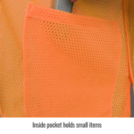 Revco Black Stallion ANSI Class 2 Break-Away Hi-Vis Safety Vest (Orange) #VS2025-OR - Image 7