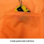 Revco Black Stallion ANSI Class 3 Short Sleeve Hi-Vis Safety Vest (Orange) #VS2030-OR - Image 11