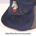Revco Black Stallion BSX® Silicone Grip FR Cotton Welding Cap, Navy & Black #AH1631-NB - Image 9