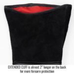 Revco Black Stallion BSX Stick Glove Cowhide/Pigskin, Black #GS3030-BK - Image 4