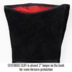 Revco Black Stallion BSX Stick Glove Cowhide/Pigskin, Black #GS3030-BK - Image 5