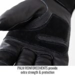 Revco Black Stallion BSX Stick Glove Cowhide/Pigskin, Black #GS3030-BK - Image 6