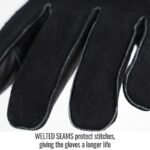Revco Black Stallion BSX Stick Glove Cowhide/Pigskin, Black #GS3030-BK - Image 10