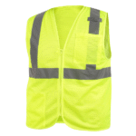 Revco Black Stallion Class 2 Standard Polyester HI-Vis Safety Vest (Lime) #VS2020-LM