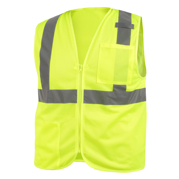 Revco Black Stallion Class 2 Standard Polyester HI-Vis Safety Vest (Lime) #VS2020-LM_68e2f16d8d2f6.png Revco Black Stallion Class 2 Standard Polyester HI-Vis Safety Vest (Lime) #VS2020-LM - Image 1