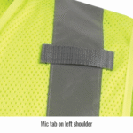 Revco Black Stallion Class 2 Standard Polyester HI-Vis Safety Vest (Lime) #VS2020-LM - Image 8