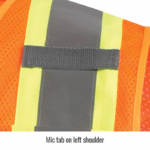 Revco Black Stallion Class 2 Two-Tone Polyester Hi-Vis Safety Vest (Orange) #VS2022-OR - Image 6
