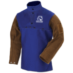 Revco Black Stallion Cowhide & FR Cotton Cape Sleeves (Royal Blue/Brown) FRB9-21CS/BS - Image 4