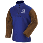 Revco Black Stallion Cowhide & FR Cotton Cape Sleeves (Royal Blue/Brown) FRB9-21CS/BS