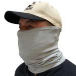 Revco Black Stallion Flame-Resistant Cotton Knit Neck Gaiter, Gray #AH1565-GY - Image 2