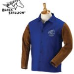 Revco Black Stallion FR Cotton & Cowhide Hybrid™ Jacket - 30" #FRB9-30C/BS