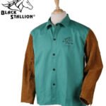 Revco Black Stallion FR Cotton/Split Cowhide Hybrid™ Jacket #F9-30C/BS