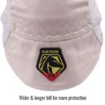 Revco Black Stallion FR Cotton Welding Cap with Hidden Bill Extension (Gray/Stone Khaki) #AH1630-GS - Image 5