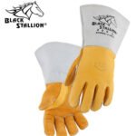Revco Black Stallion FR Nomex® Lined Elkskin Premium Stick Welding Gloves #850