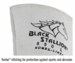 Revco Black Stallion FR Nomex® Lined Elkskin Premium Stick Welding Gloves #850 - Image 5