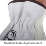 Revco Black Stallion Grain Cowhide Palm Drivers Glove with Split Cowhide Back #87 - Image 8