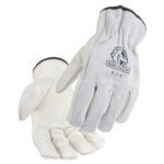 Revco Black Stallion Grain Cowhide Palm Drivers Glove with Split Cowhide Back, Kevlar® Stitched #87K