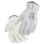 Revco Black Stallion Grain Cowhide Palm Drivers Glove with Split Cowhide Back, Kevlar® Stitched #87K - Image 3