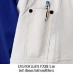 Revco Black Stallion Grain Goatskin & FR Cotton Hybrid Welding Jacket #JH3010-RB - Image 11