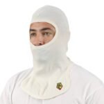 Revco Black Stallion Meta-Aramid / FR Viscose Knit Balaclava with Front and Back Drapes #MH300 - Image 3