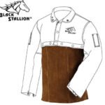 Revco Black Stallion Split Cowhide Welding Bib - 20" #20WB
