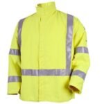Revco Black Stallion ToolHandz 9 oz Flame Resistant Ansi Hi-Vis Arcweld Jacket w/ Silver Reflective #JF4312-HY - Image 2