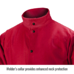 Revco Black Stallion ToolHandz 9 oz Flame Resistant Cotton 30 Inch Coat (Red) #FR9-30C - Image 5