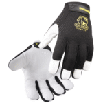 Revco Black Stallion ToolHandz Core Goat Grain Leather Palm Mechanic's Gloves #GX4240-BW - Image 3