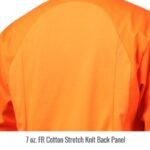 Revco Black Stallion ToolHandz Stretch-back FR Cotton Welding Jacket, 32" Length (Orange) #JF1625-OR - Image 7