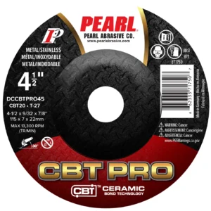 CBT PRO Grinding Wheel 4 1/2 x 9/32 x 7/8 T27 DCCBTPRO45