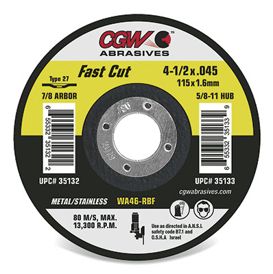 W 6X.045X7/8 Wa46 R Ty 27 Fastcut