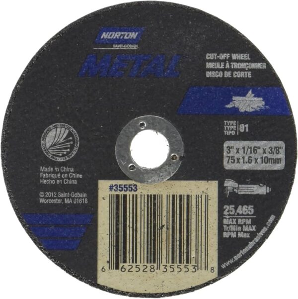 Cut Off Wheel 3X1/16X3/8
