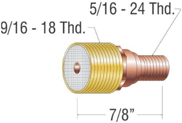 Gas Lense 3/32