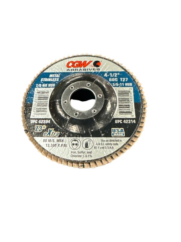 Fd 4.5X7/8 Z3 60 Grit T27